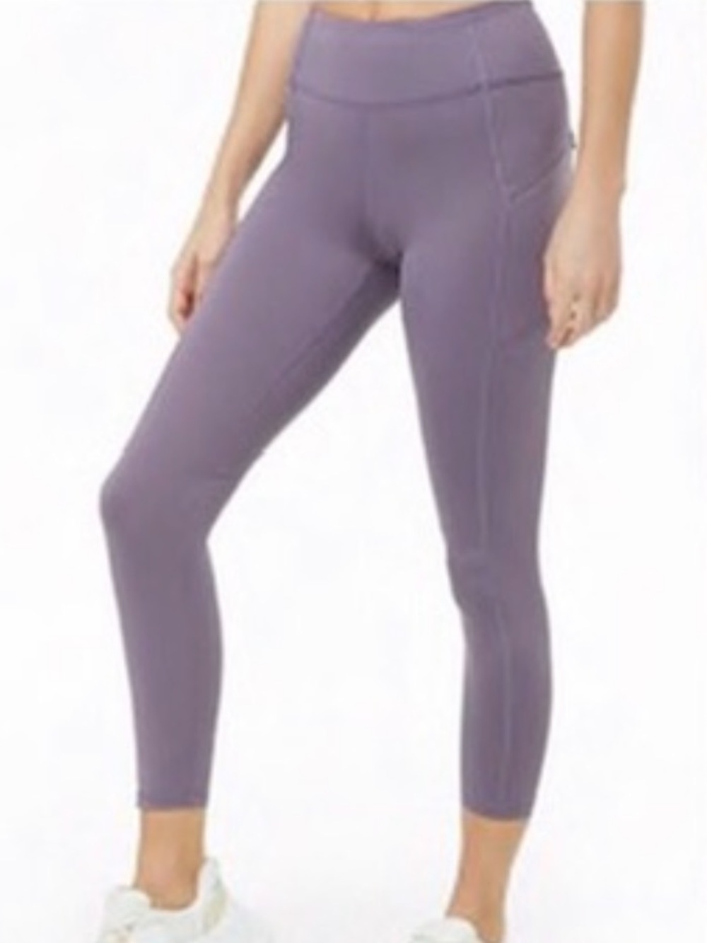 Forever 21 Purple Gym Workout Leggings - Sportswear